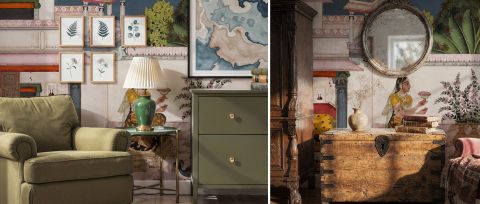Umbervale Solace Narrative Art Wallpaper — desktop room preview 3