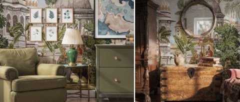 Umbervale Story Animal Wallpaper — desktop room preview 3