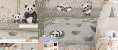 Wrenley Prelude Animal Adventure Wallpaper — desktop room preview 3