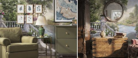 Zephora Vista Scenic Wallpaper — desktop room preview 3