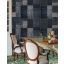 Denim — Elowen Keepsake Geometric Wallpaper — Denim colour swatch