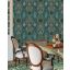 Peacock — Solenne Solace Ornamental Wallpaper — Peacock colour swatch