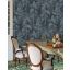 Slate Blue — Solenne Tableau Woodland Wallpaper — Slate Blue colour swatch
