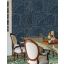 Midnight Blue — Solenne Verse Geometric Wallpaper — Midnight Blue colour swatch