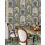 Warm Gray — Thistlemere Echo Tropical Wallpaper — Warm Gray colour swatch