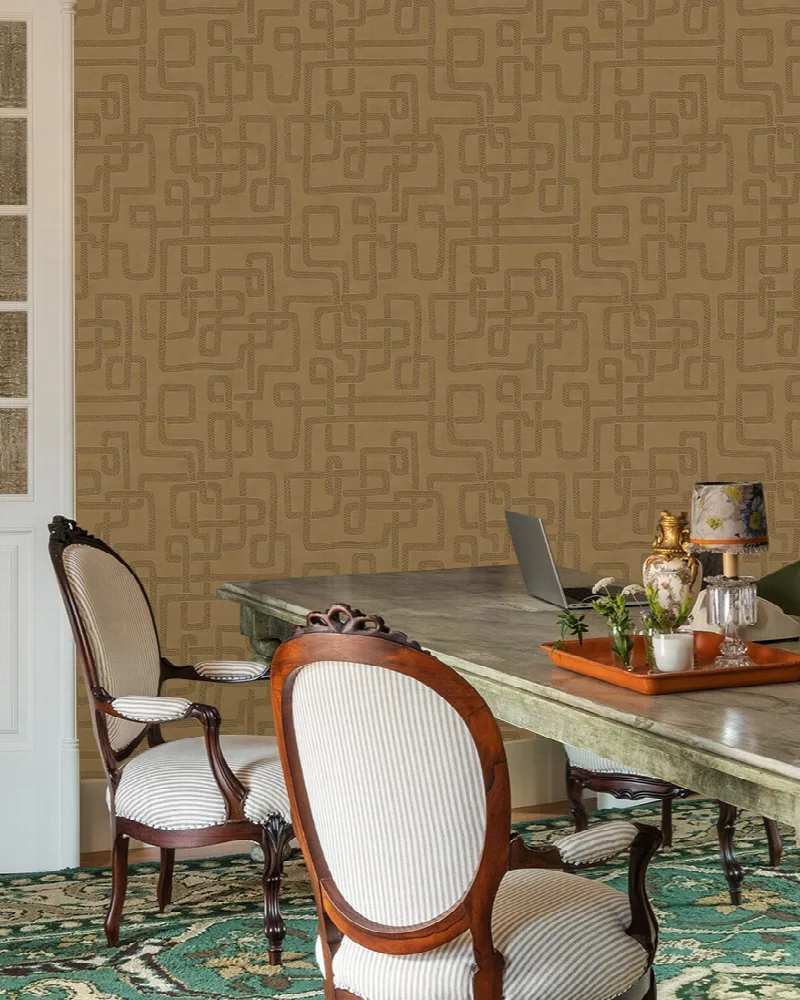 Roskell Passage Geometric Wallpaper