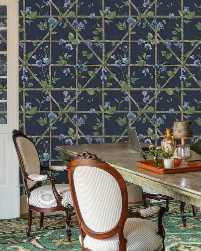 Peverly Reverie Floral Wallpaper