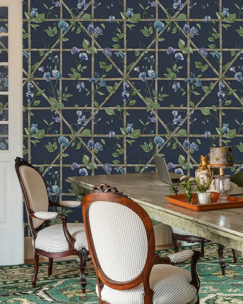 Peverly Reverie Floral Wallpaper