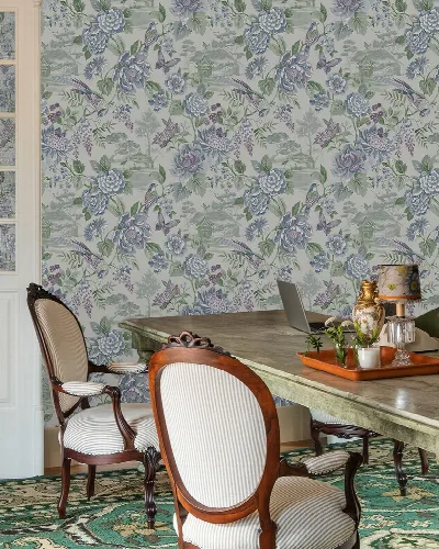 Orlena Cadence Floral Wallpaper