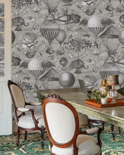 Larkspur Tapestry Celestial Wallpaper