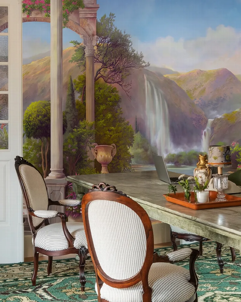 Yarrowmere Enclave Architectural Wallpaper