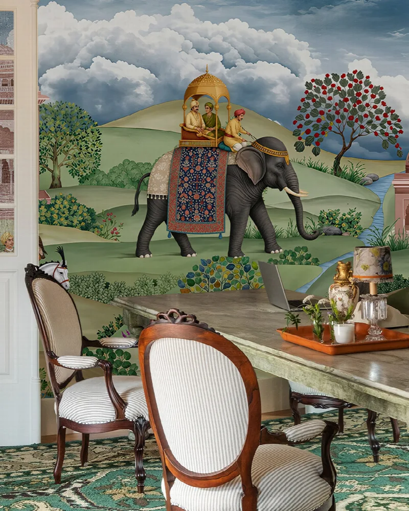 Umbervale Vista Animal Wallpaper