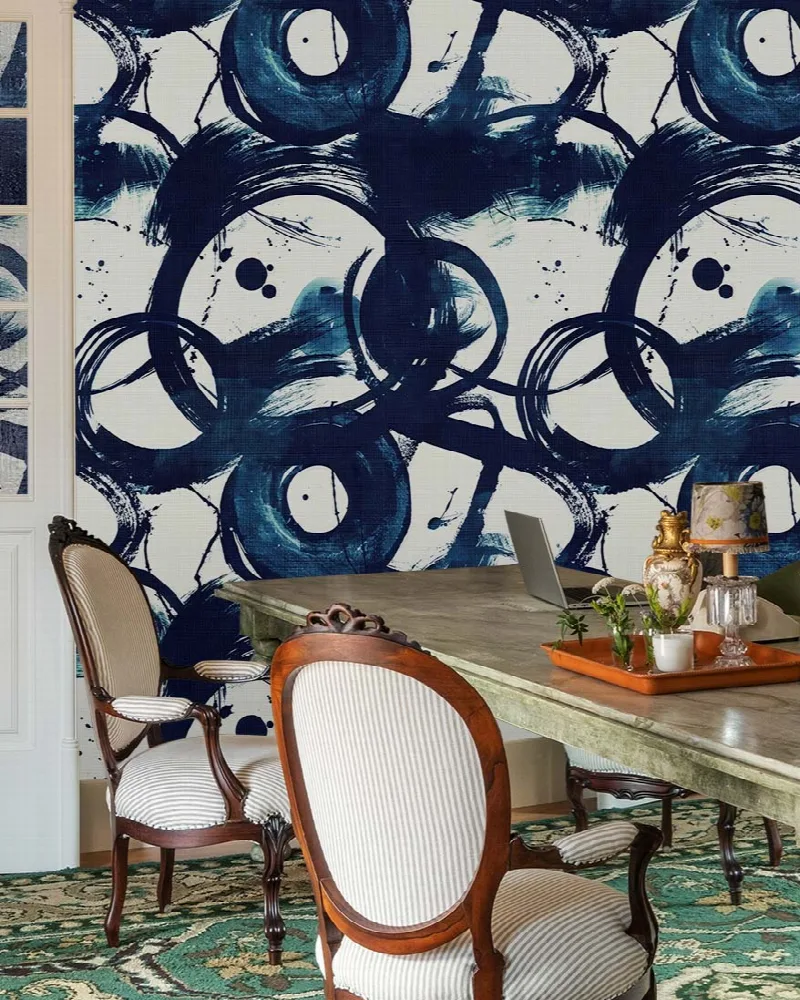 Dovewick Journey Geometric Wallpaper