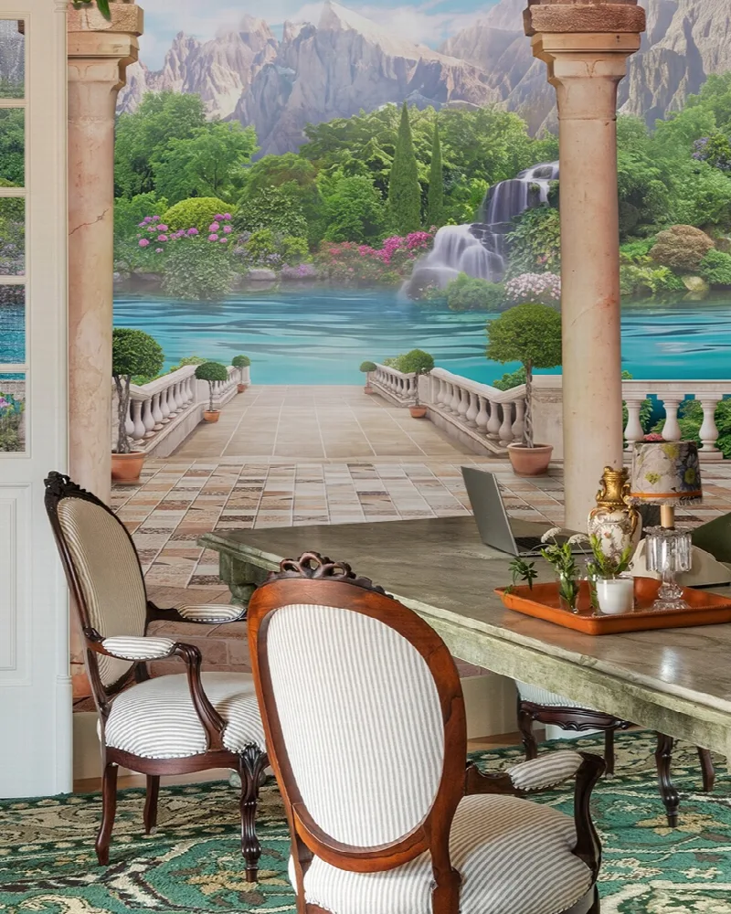 Yarrowmere Tableau Architectural Wallpaper