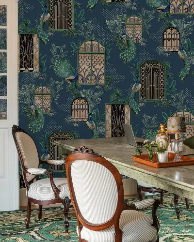 Merevale Echo Architectural Wallpaper