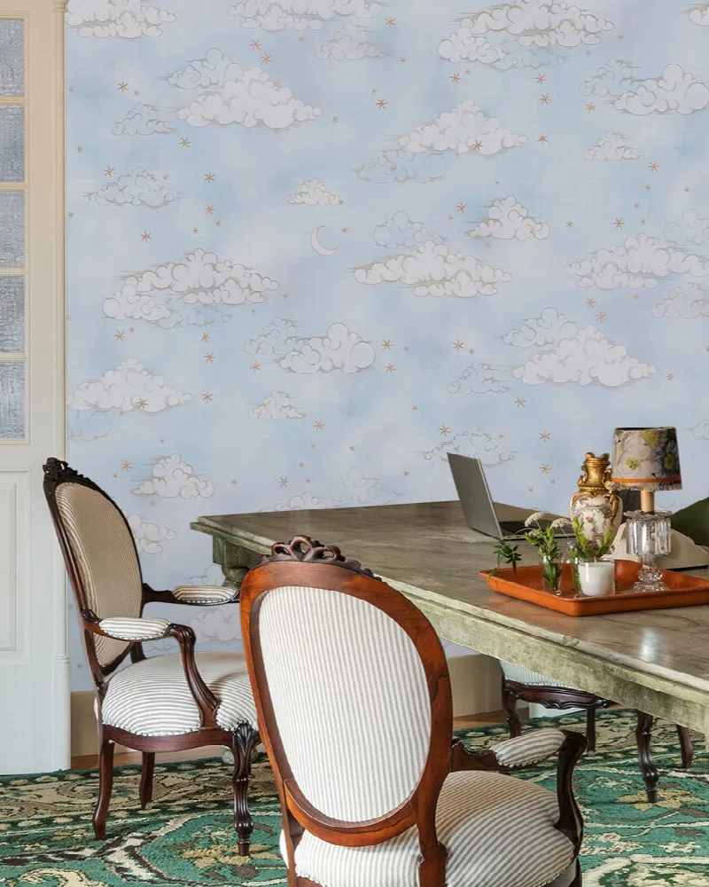 Merevale Gleam Celestial Wallpaper