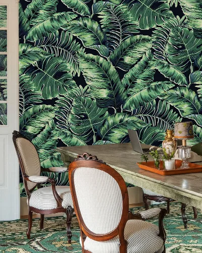 Kestrel Tableau Tropical Wallpaper — Forest