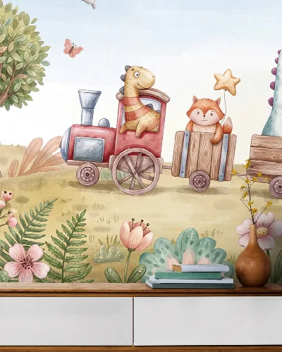 Wrenley Solace Animal Adventure Wallpaper
