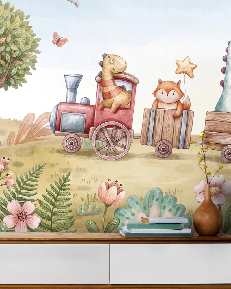 Wrenley Solace Animal Adventure Wallpaper