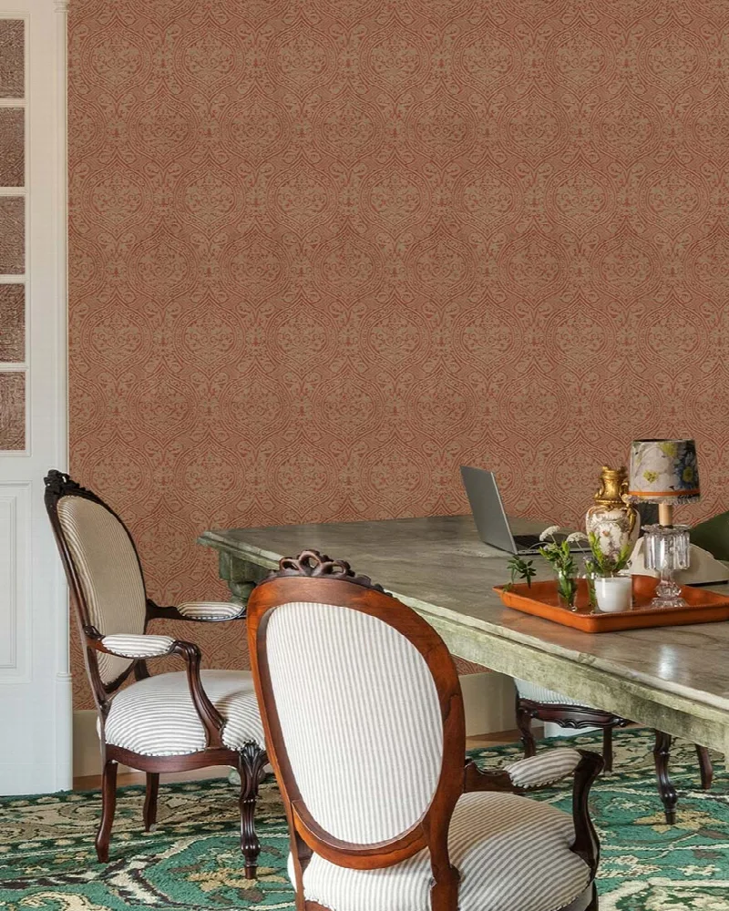Celandine Serenade Surface Effect Wallpaper