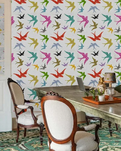Fenwick Folio Bird Wallpaper