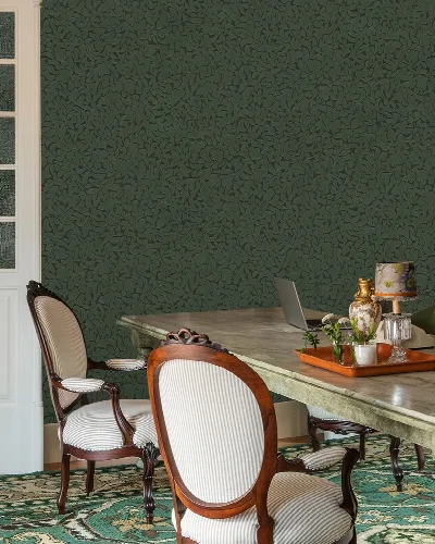 Roskell Reverie Botanical Wallpaper — Forest