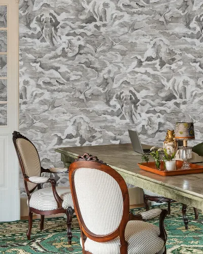 Larkspur Enclave Celestial Wallpaper