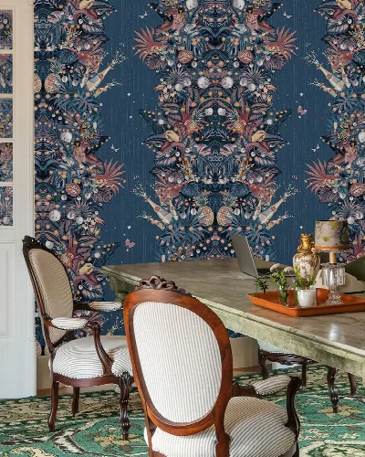 Merevale Tapestry Ornamental Wallpaper