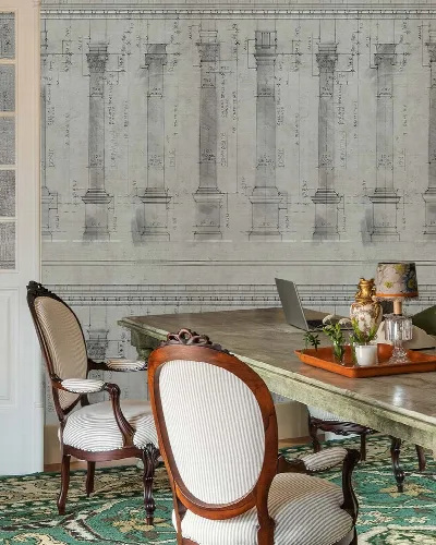 Avelune Chronicle Architectural Wallpaper