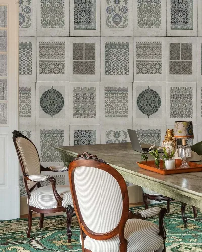 Bellora Drift Ornamental Wallpaper