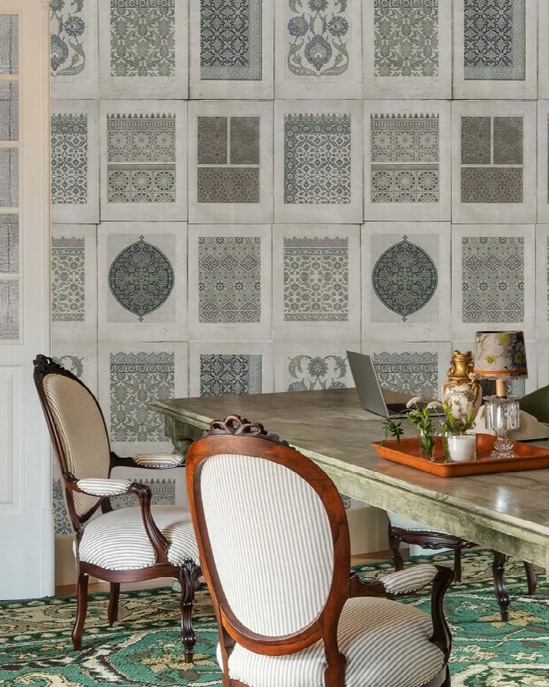 Bellora Drift Ornamental Wallpaper
