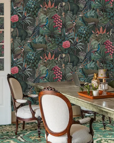 Solenne Enclave Tropical Wallpaper — Forest