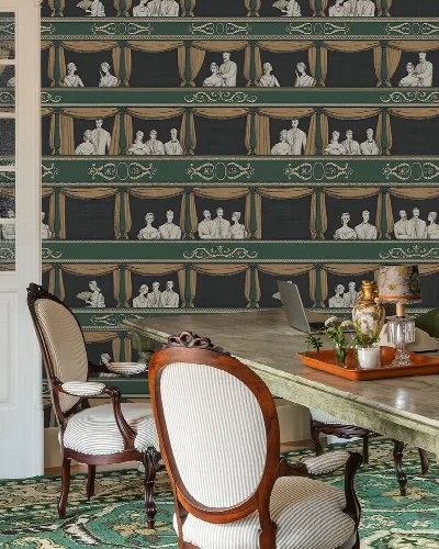 Peverly Drift Architectural Wallpaper