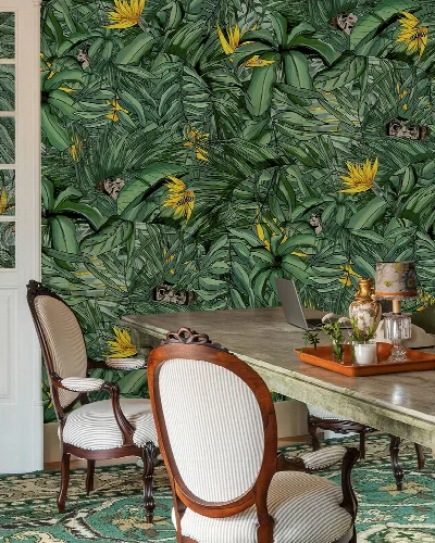 Merevale Haven Tropical Wallpaper — Forest