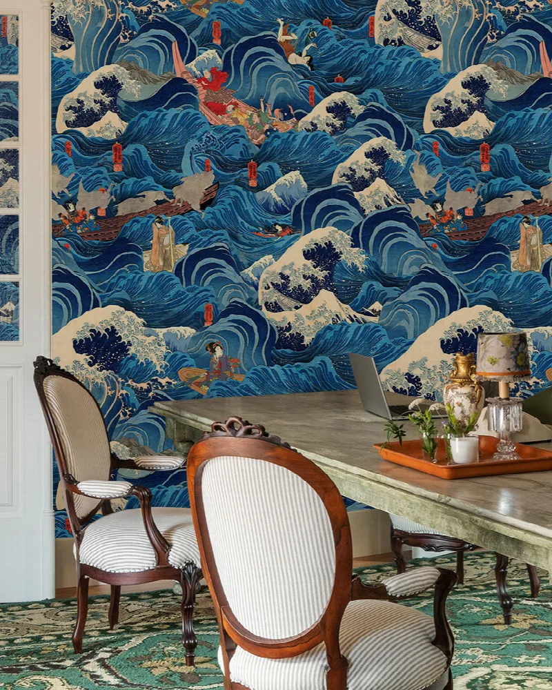 Iverley Journey Chinoiserie Wallpaper