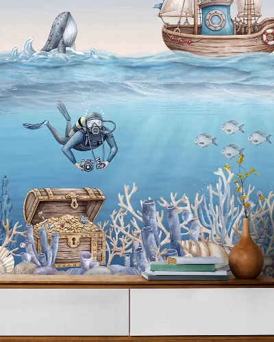 Yarrowmere Echo Ocean Kids Wallpaper