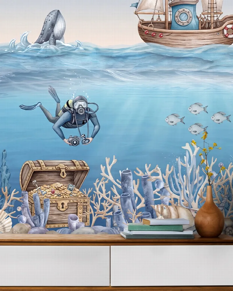 Yarrowmere Echo Ocean Kids Wallpaper