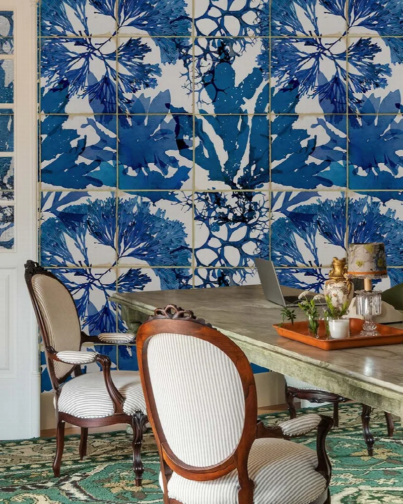 Dovewick Tapestry Marine Wallpaper