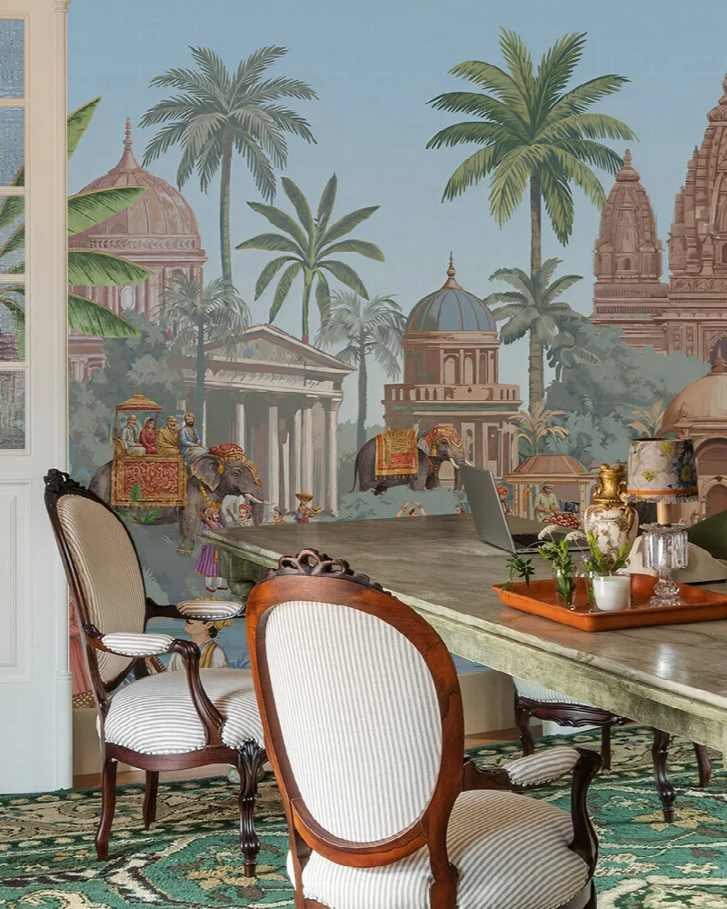 Thistlemere Gleam Architectural Wallpaper