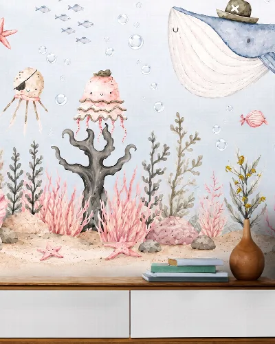 Yarrowmere Atelier Ocean Kids Wallpaper