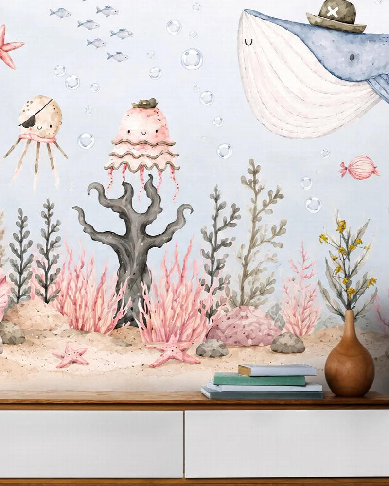 Yarrowmere Atelier Ocean Kids Wallpaper