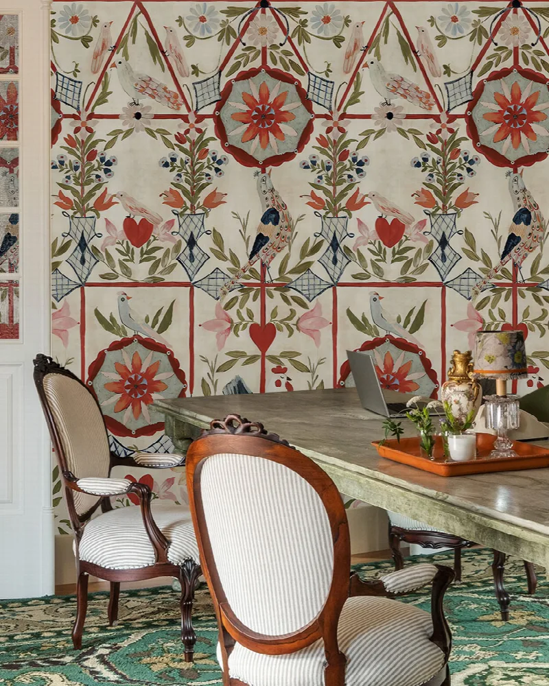 Junora Solace Floral Wallpaper