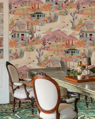 Merevale Tableau Animal Wallpaper