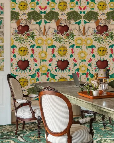 Iverley Muse Floral Wallpaper