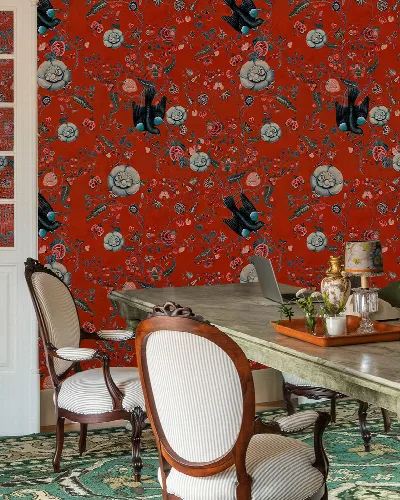 Fenwick Tableau Bird Wallpaper