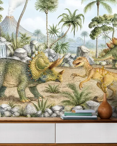 Wrenley Haven Dinosaur Wallpaper