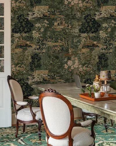 Umbervale Tapestry Scenic Wallpaper