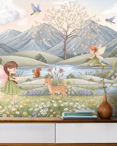 Wrenley Enclave Fantasy Kids Wallpaper