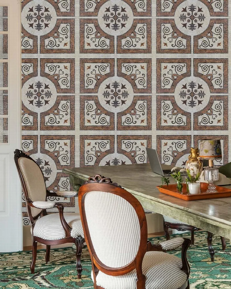 Bellora Folio Tile Effect Wallpaper