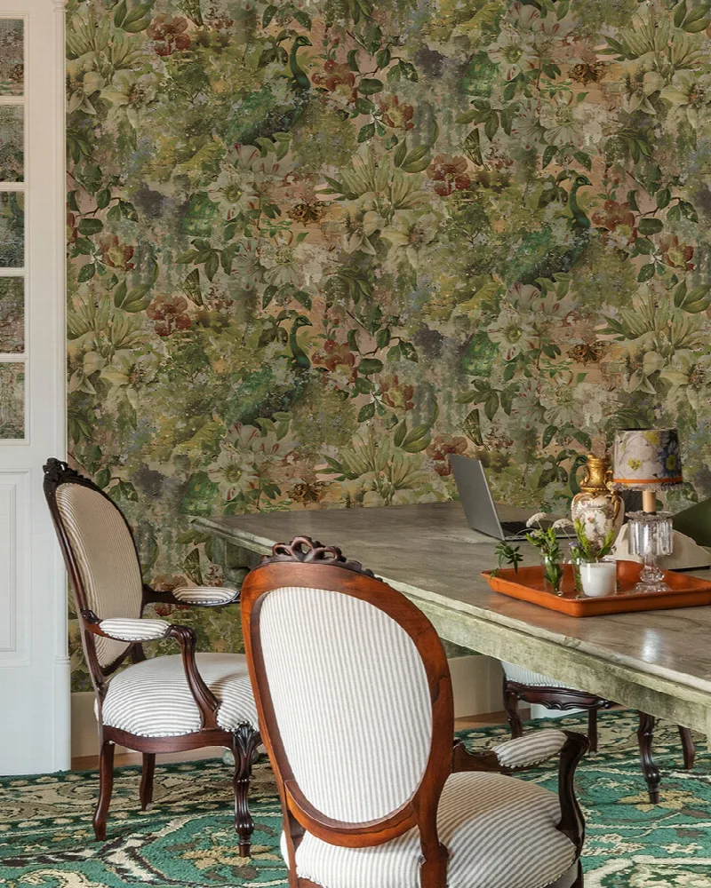 Orlena Solace Floral Wallpaper